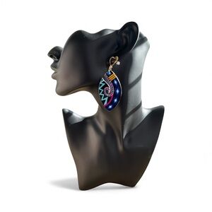 Colorful Geometric Fashion Earrings